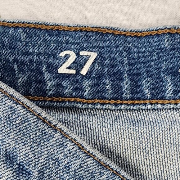 J.Crew Mid-Rise 90'S Classic Straight Leg Jeans Women's Size 27 - Picture 7 of 9